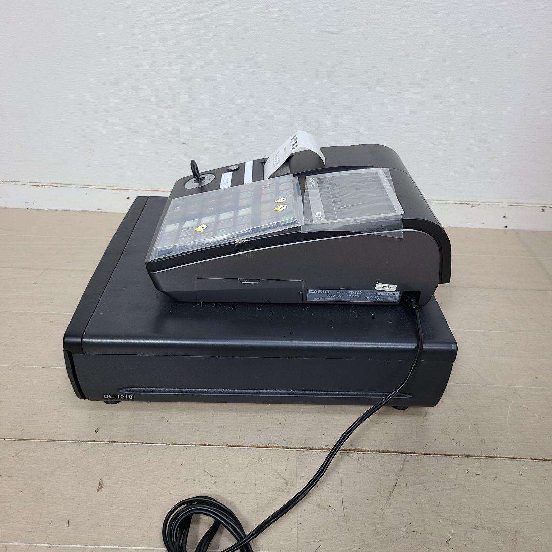 の*】様 CASIO TE-300 ブラック レジスター レジ