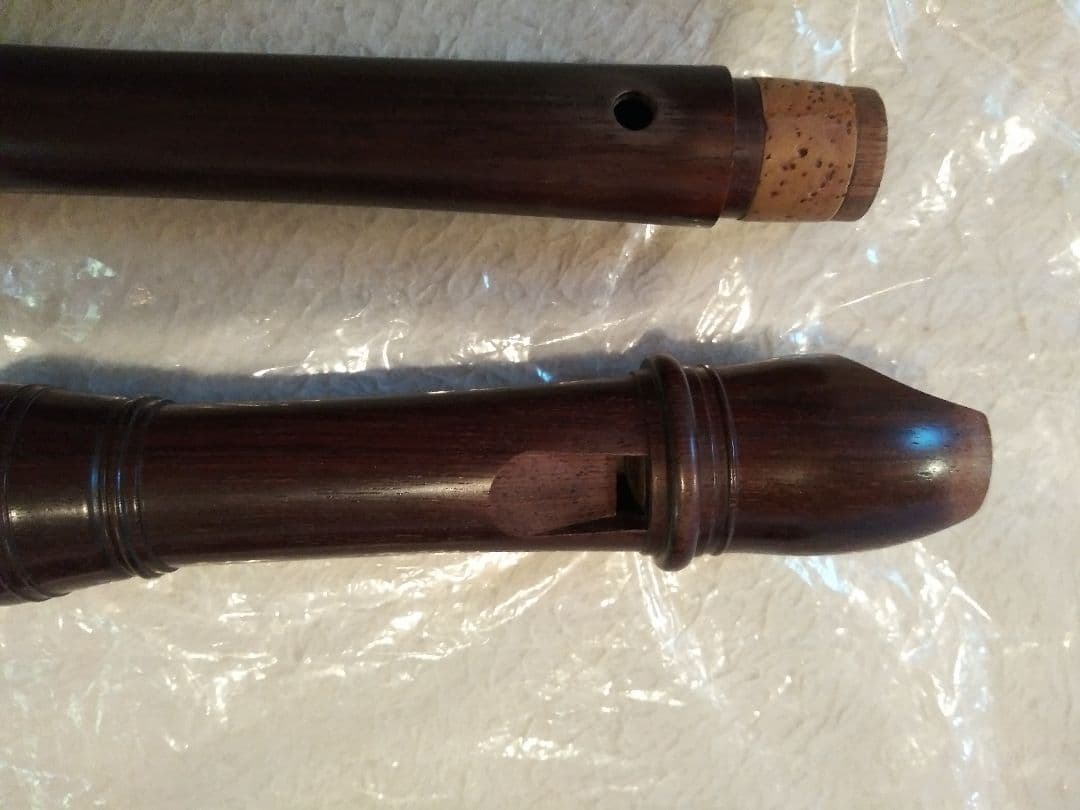 タケヤマ・アルトリコーダー(TA442R)ローズウッド、ケース付き