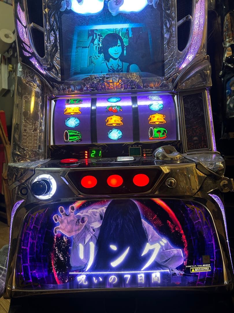 パチスロ実機　リング呪いの7日間