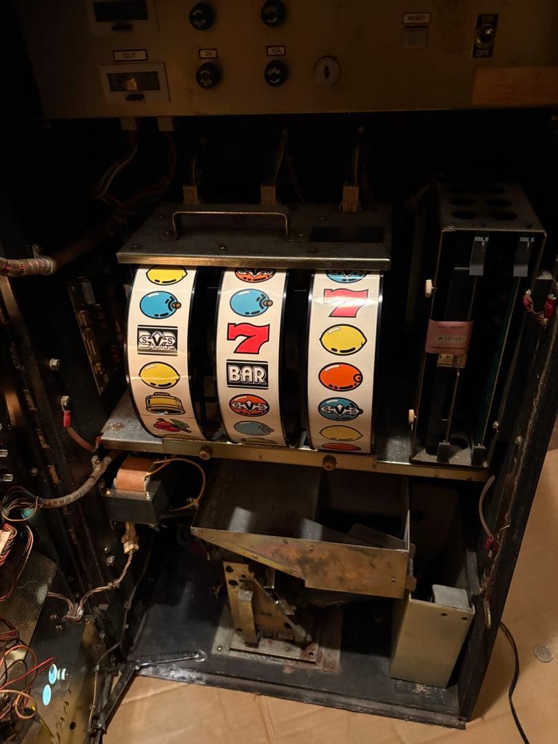【通電確認済み】パチスロ実機 SuperSeven 2.1号機 スーパーセブン