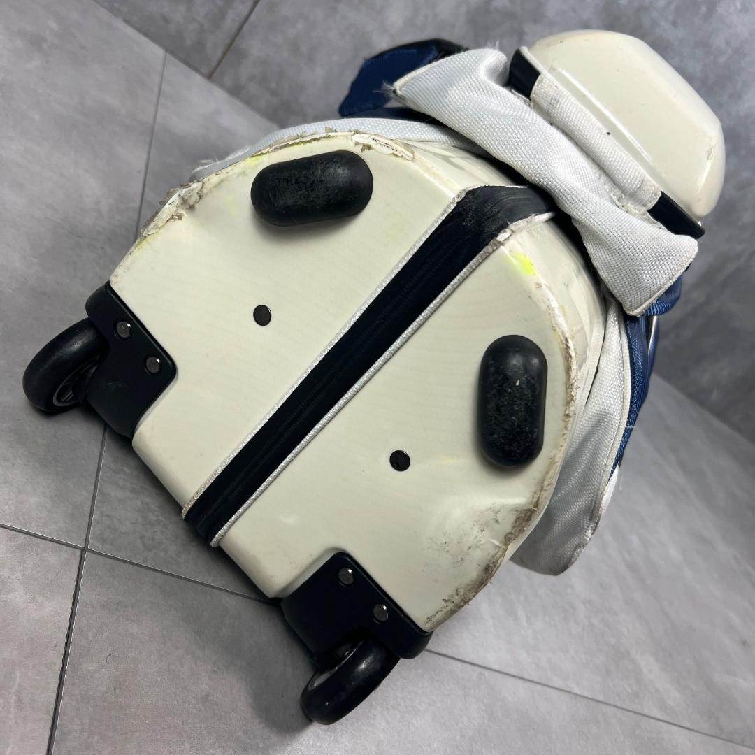 MEGA　メガゴルフ　ハードキャディバッグ　10分割　カート式　2輪キャスター