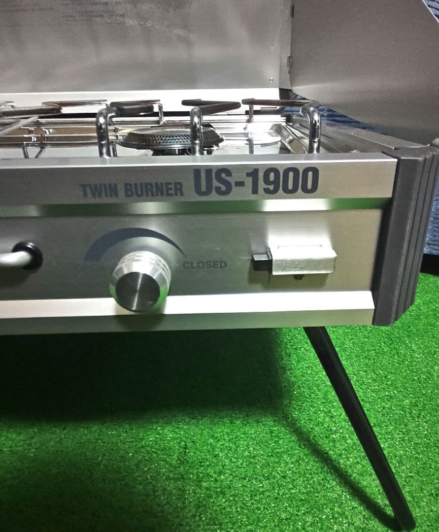 UNIFLAME ツーバーナーコンロ US-1900 　美品