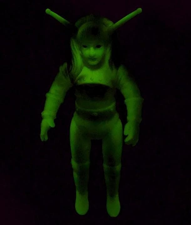 蓄光マグマ大使＆宇宙の帝王ゴア未開封（ブルマァク復刻）ソフビフィギュア２体セット