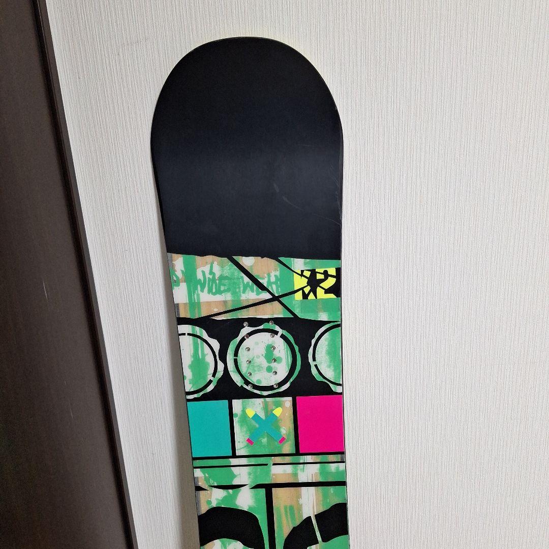 スノーボードセット　K2ワールドワイドウエポン148センチ サロモンビンディング