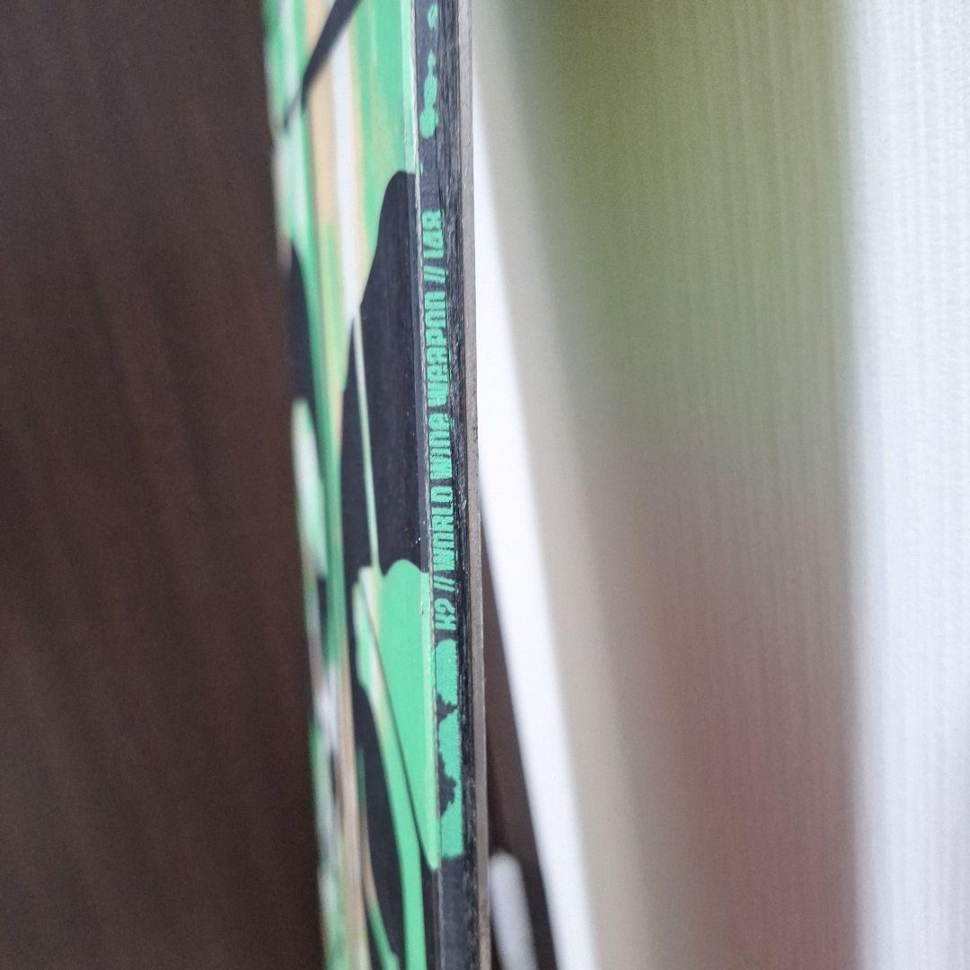 スノーボードセット　K2ワールドワイドウエポン148センチ サロモンビンディング