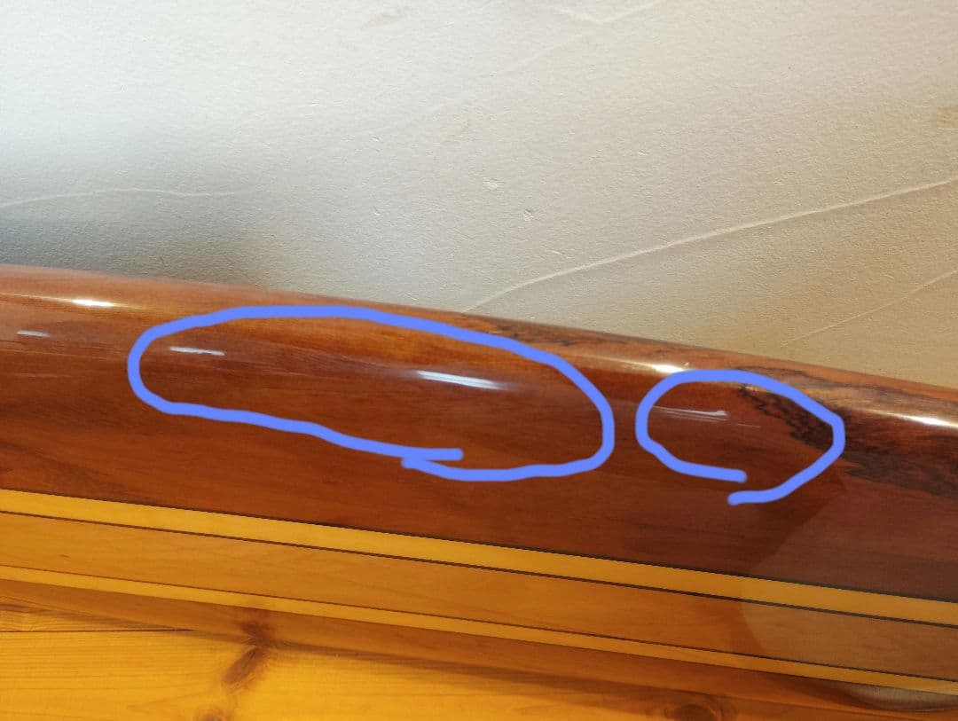 ショップやレストランをオシャレに！木目が綺麗なディスプレイ用サーフボード