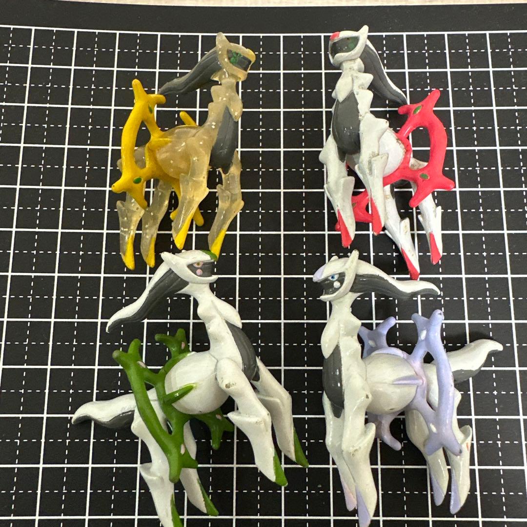 値下げ不可★激レア★ポケモン希少モンコレ★アルセウス8体セット当時物