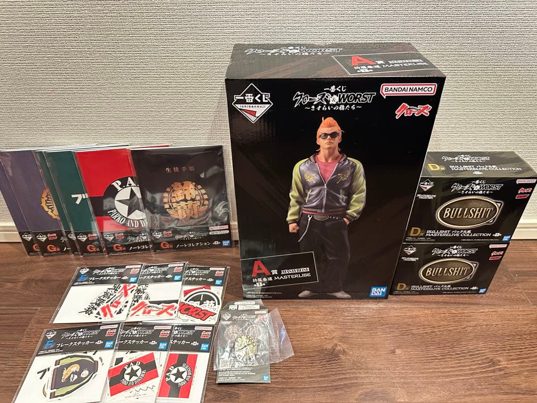 【Ａ賞】一番くじ　クローズ &ワースト　フィギュア+下位賞