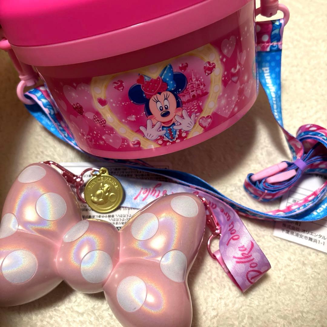 ディズニー ミニー パルパルーザ ポップコーンバケット　スナックケース　グミ