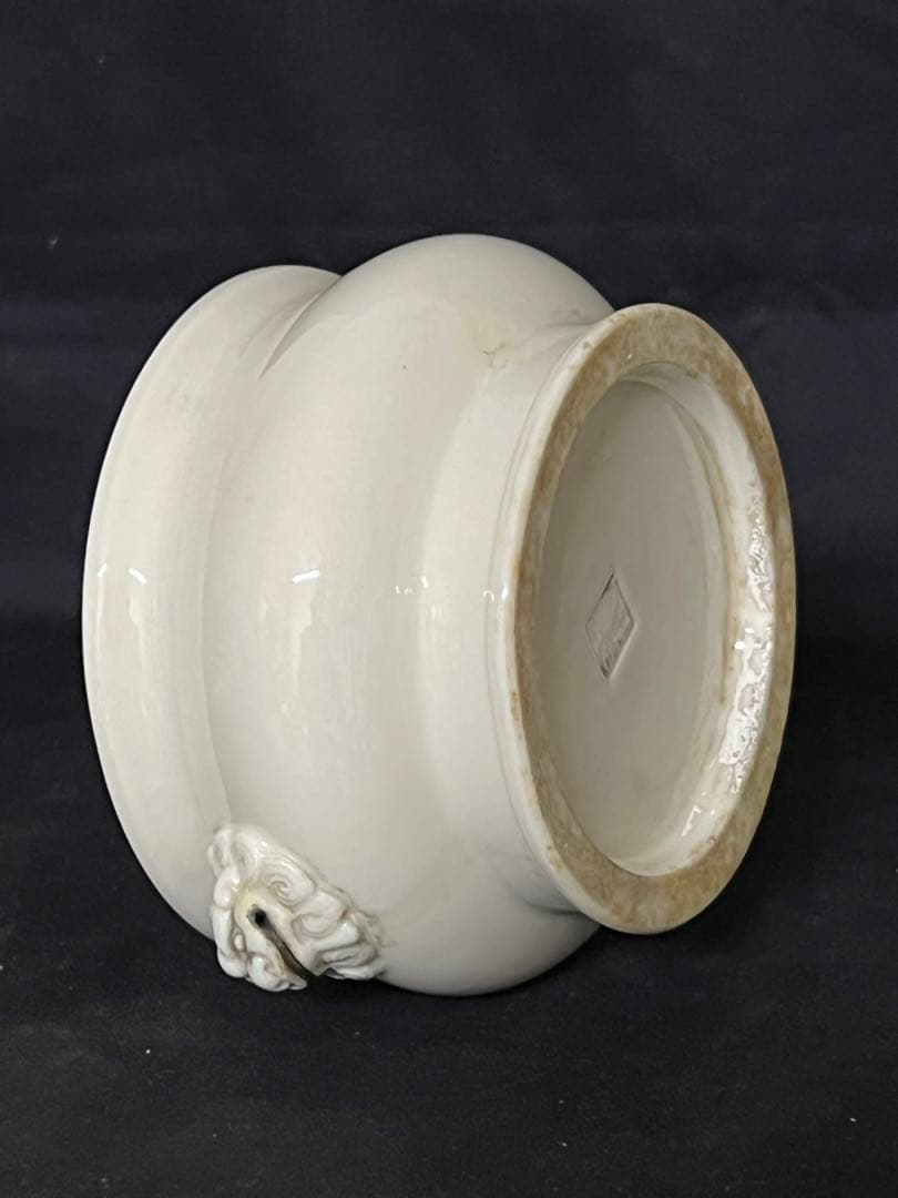 【希少品•倉庫整理品】中国宋時代徳化窯香炉　共箱　XG55-55