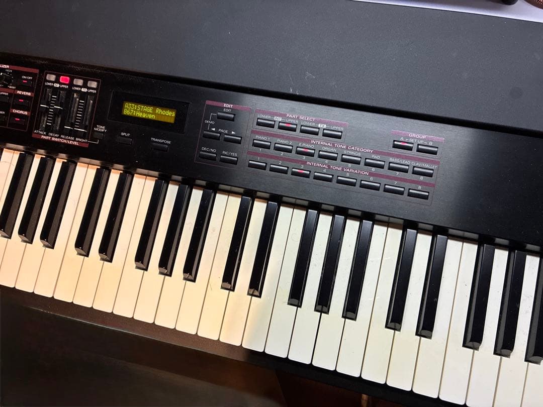 【鍵盤ハンマー修理済】Roland 88鍵盤ステージピアノ RD-600