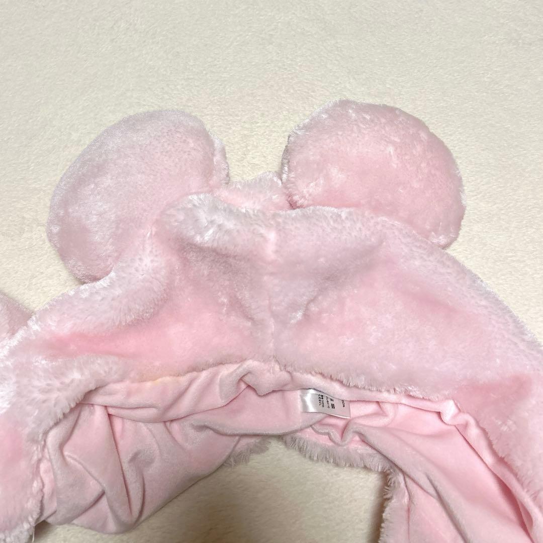 ディズニー マフラーキャップ ファンキャップ ピンク 40周年