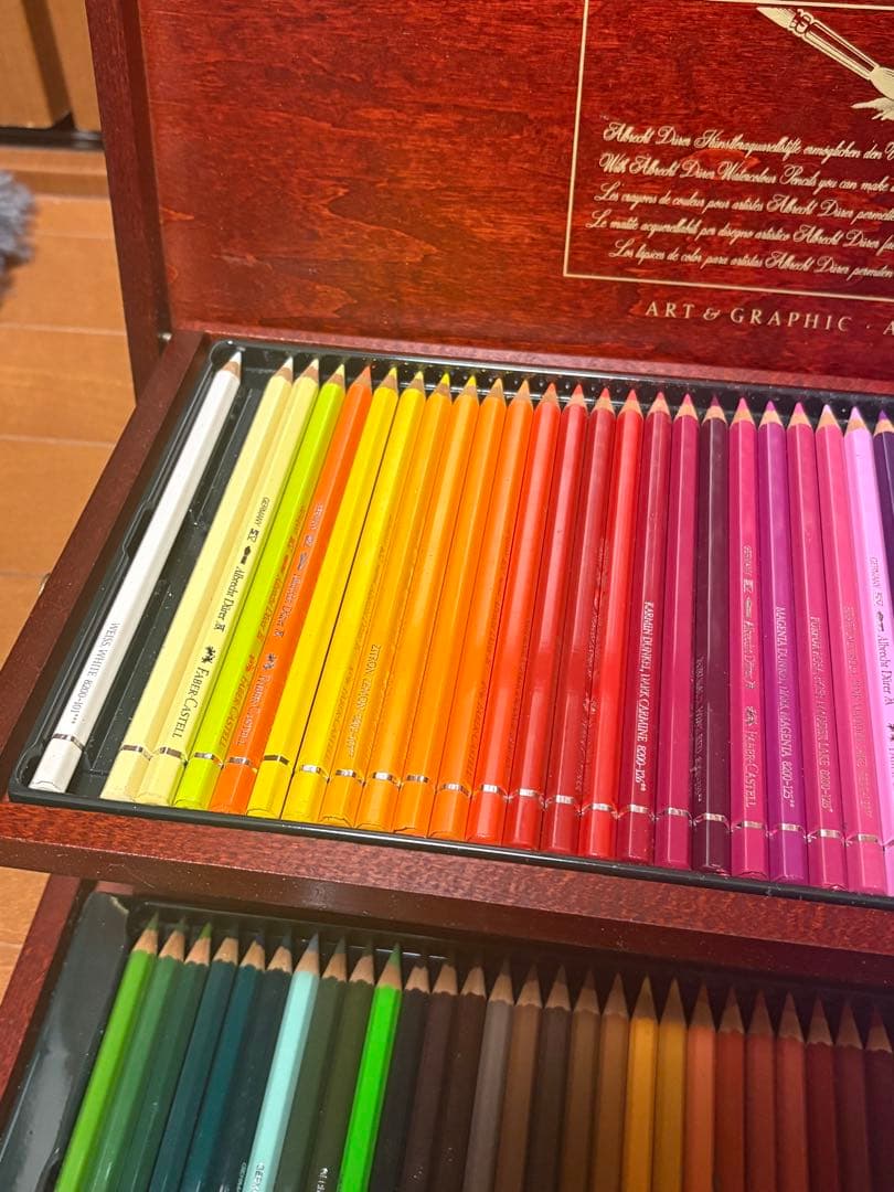 ファーバーカステル 色鉛筆100 木箱入り