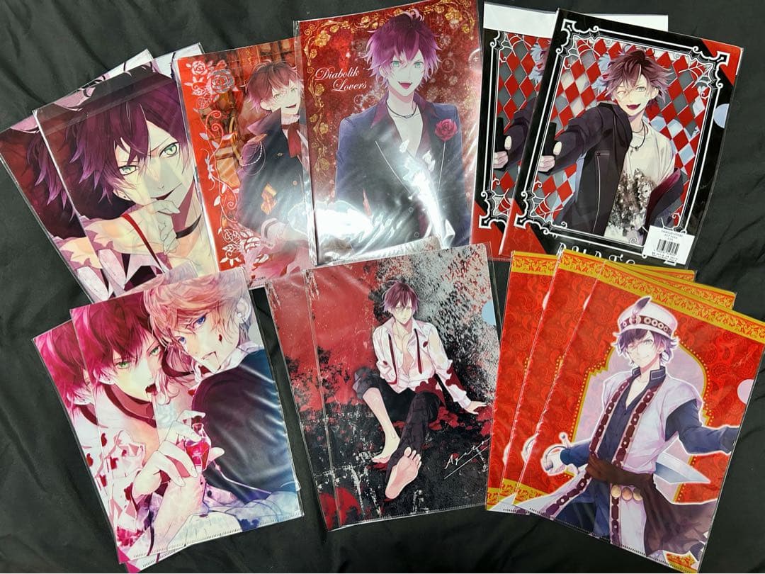 DIABOLIK LOVERS 逆巻アヤト 推し缶 キャンバスアート他まとめ売り