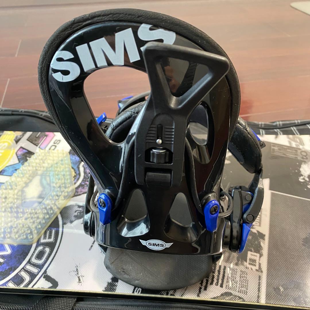SIMS FLOW スノーボードセット　BOAタイプ　リアエントリー
