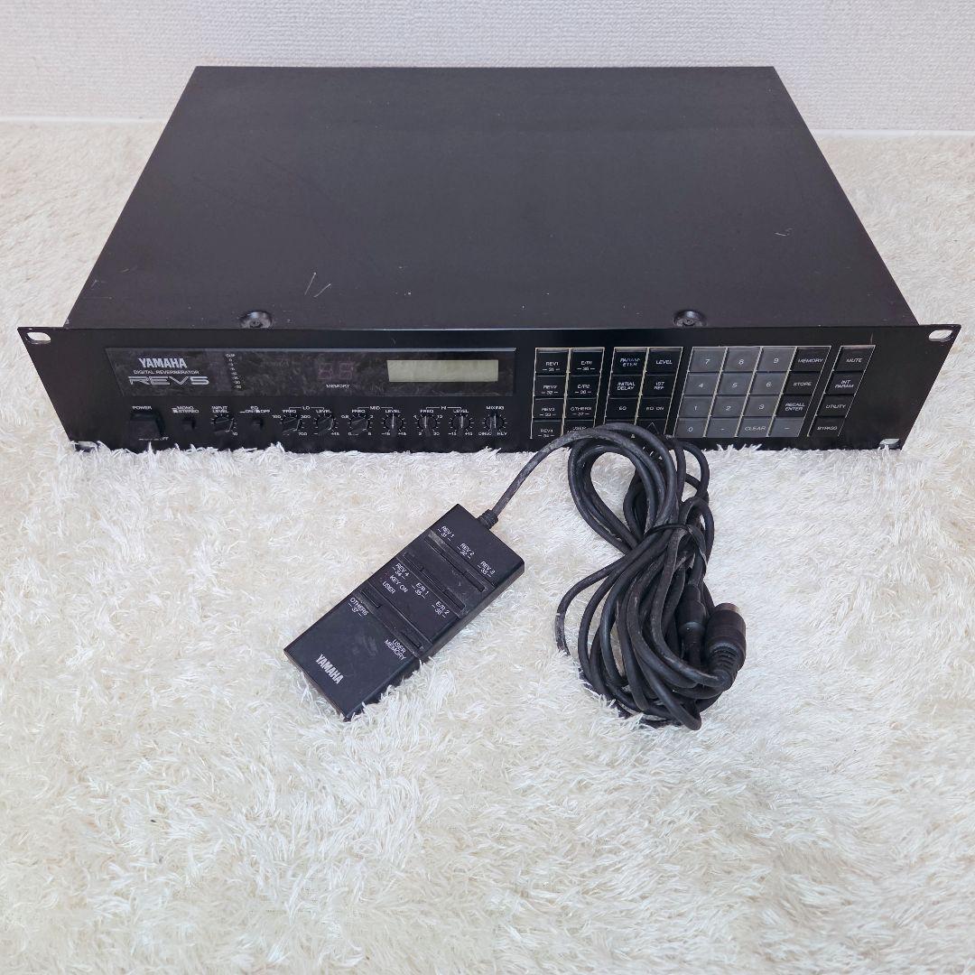 希少品✨YAMAHA REV5 デジタルリバーブ ヤマハ リモコン付き 通電◎
