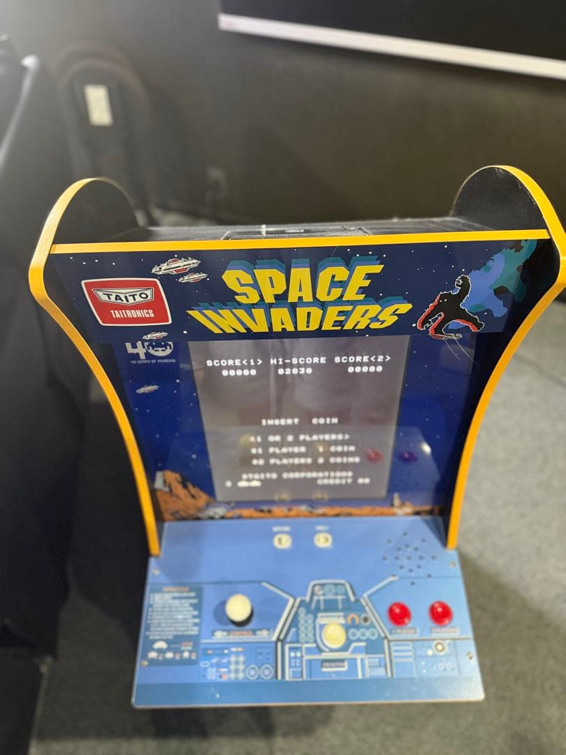 希少品‼︎ ARCADE1UP スペースインベーダー 40周年記念モデルTAITO