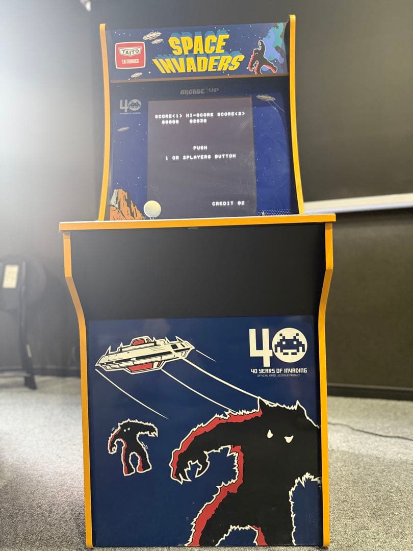 希少品‼︎ ARCADE1UP スペースインベーダー 40周年記念モデルTAITO