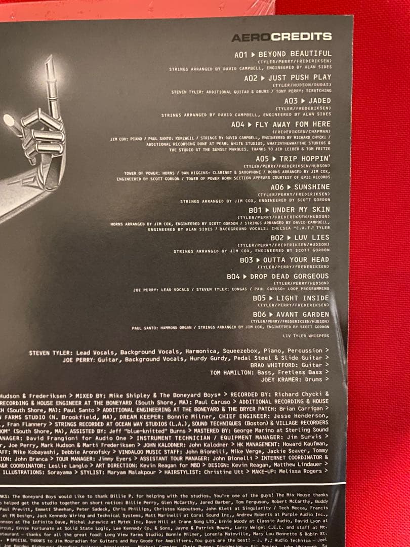 Aerosmith Just Push Play レコード