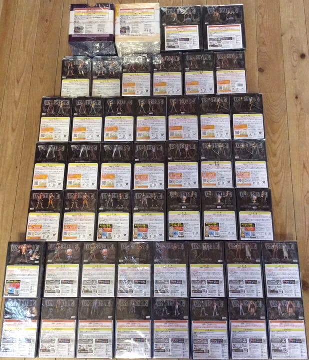 ★ラストセット GRANDLINE MENフルコンプ＋レア 白ひげ他　全７９体