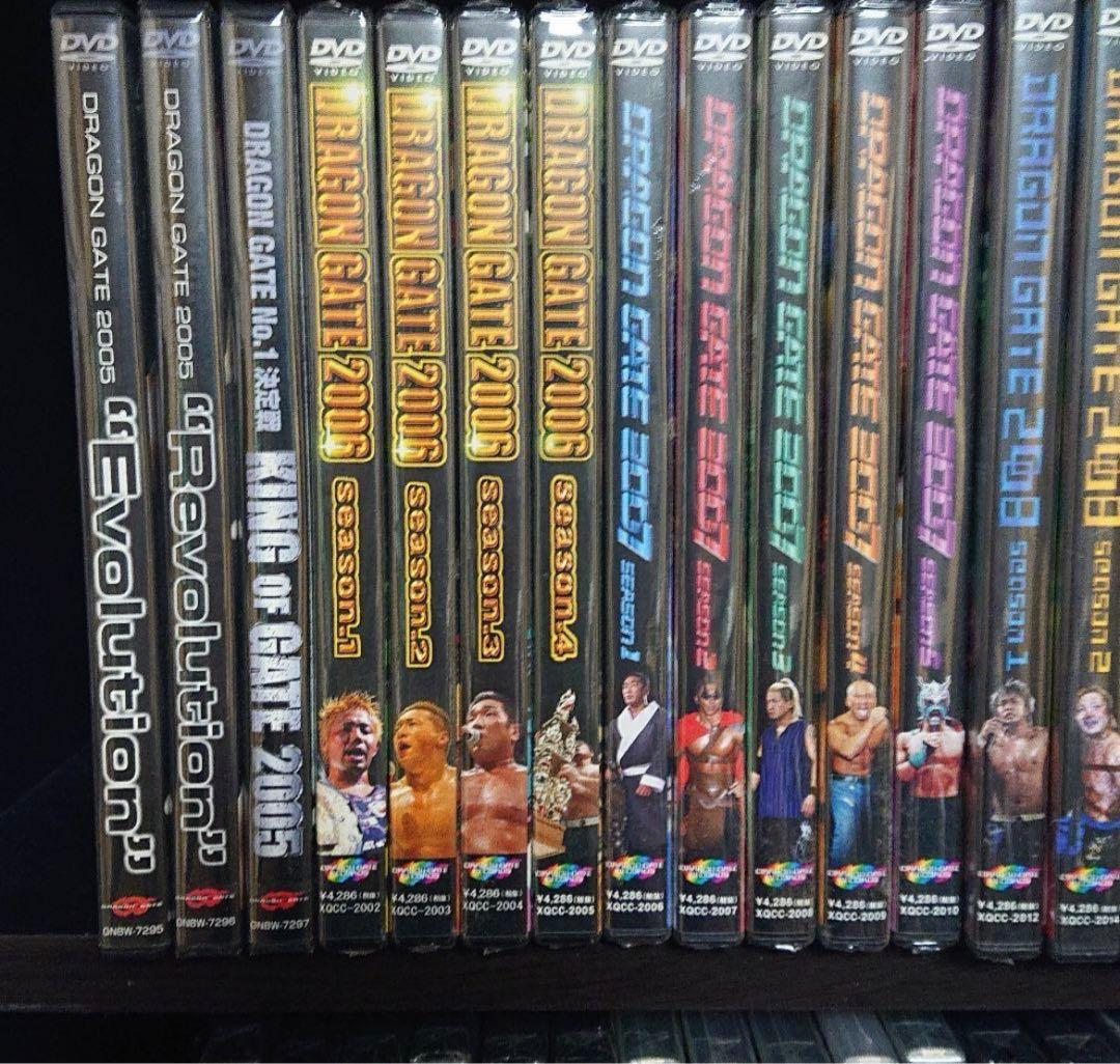 DRAGON GATE DVD 2005〜2010 全33本セット