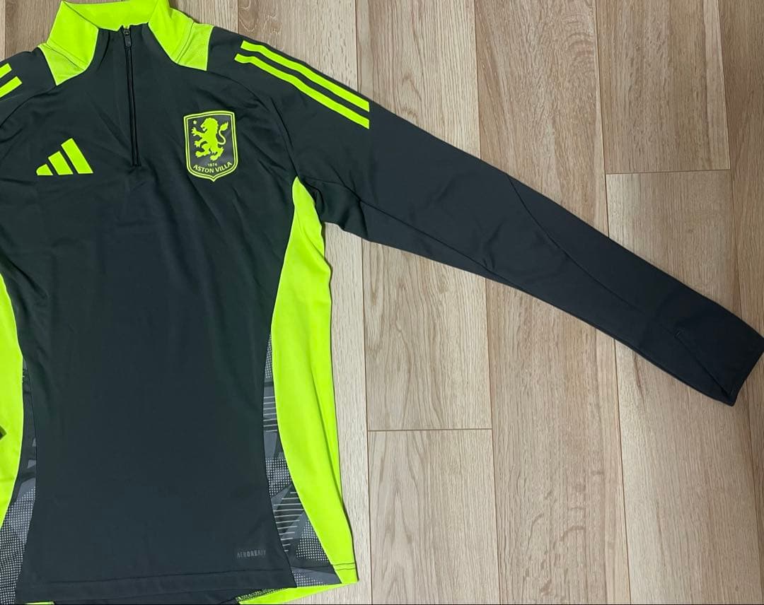 adidas アストンヴィラ　トレーニングトップ　ドリルトップ　ジャージ　新品