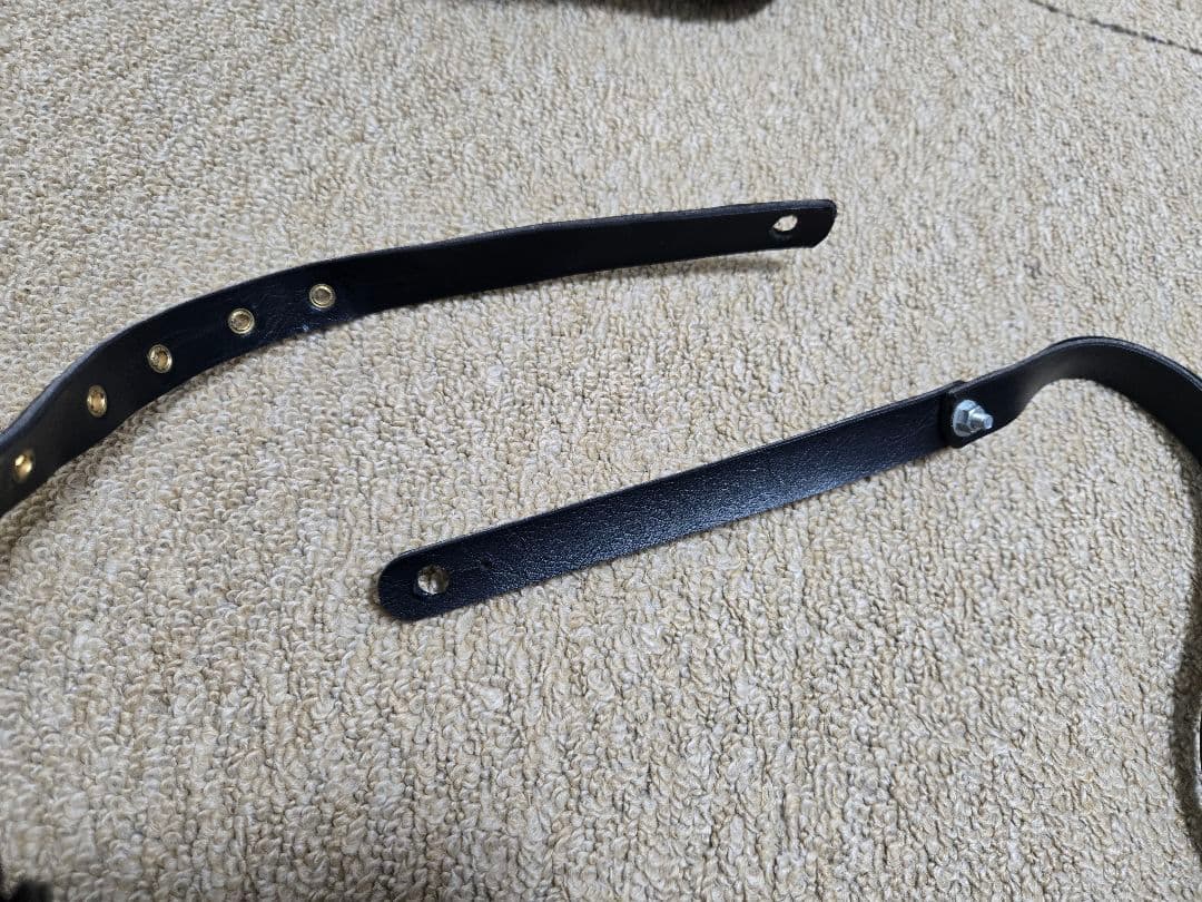 瀧川一郎モデル ギターストラップ 蛇柄 ビンテージ