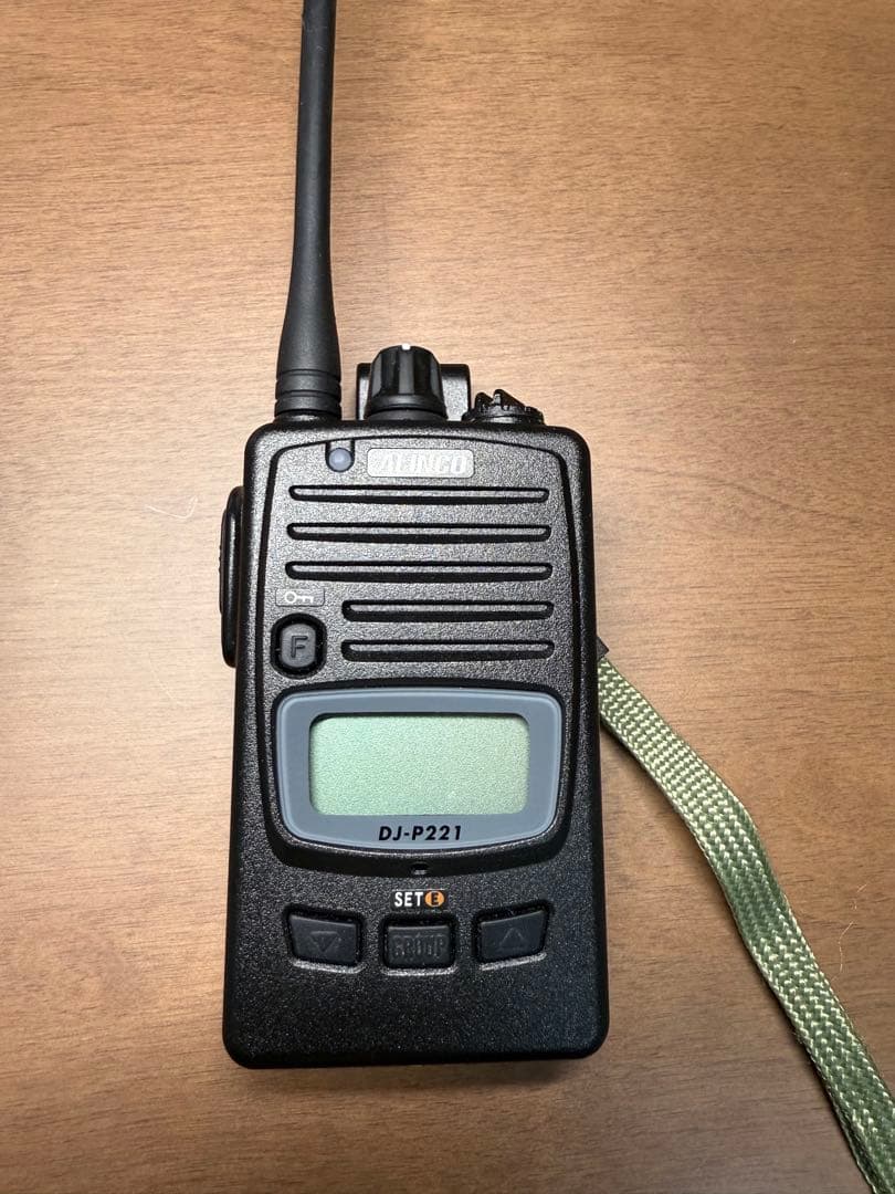 ALINCO DJ-P221 トランシーバー 2個セット EMS-62 付き