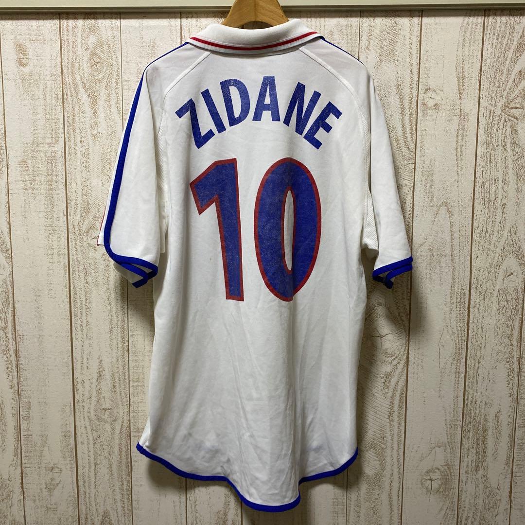 フランス代表 ジダン 2000年 ユーロ オフィシャル アディダス