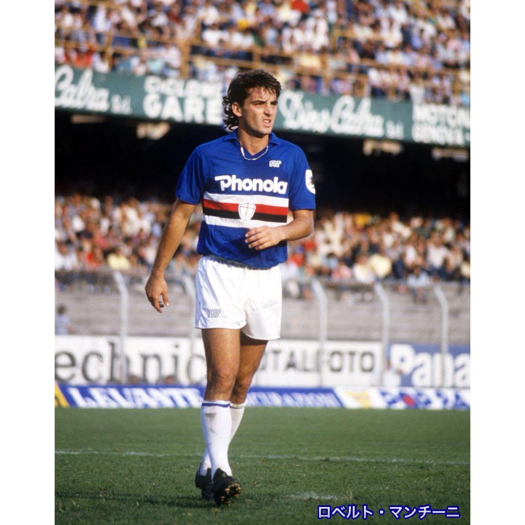 【新品未使用】イタリア製 エネーレ サンプドリア86/87一点限りユニフォーム