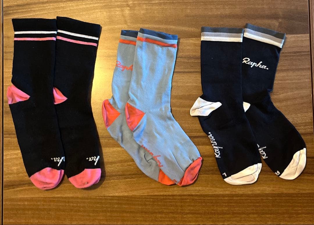 【合計 15足 新品3足入り】Rapha ラファ ソックス セット