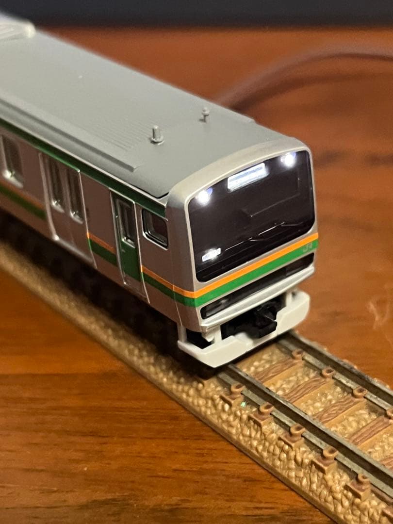 E231系9両　tomix ライト点灯動力動作確認済　ジャンク品