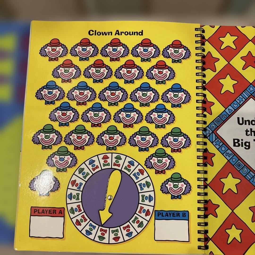 美品My first amazing game board book 未使用品