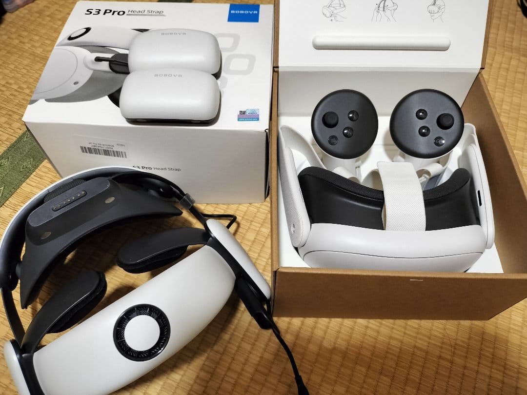その他  quest 3 128gb + bobovr s3 pro