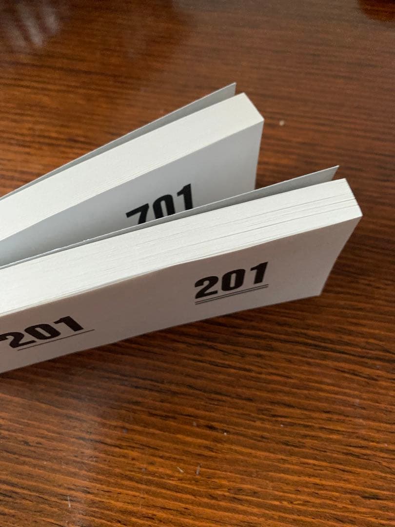 海外紙物　シンプル　クロークチケット　2束　１名様