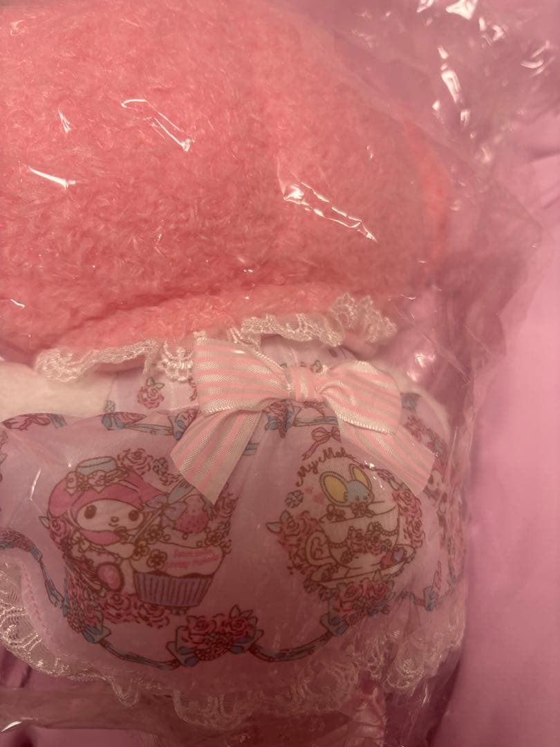 マイメロディ 40周年 ぬいぐるみ フリルS