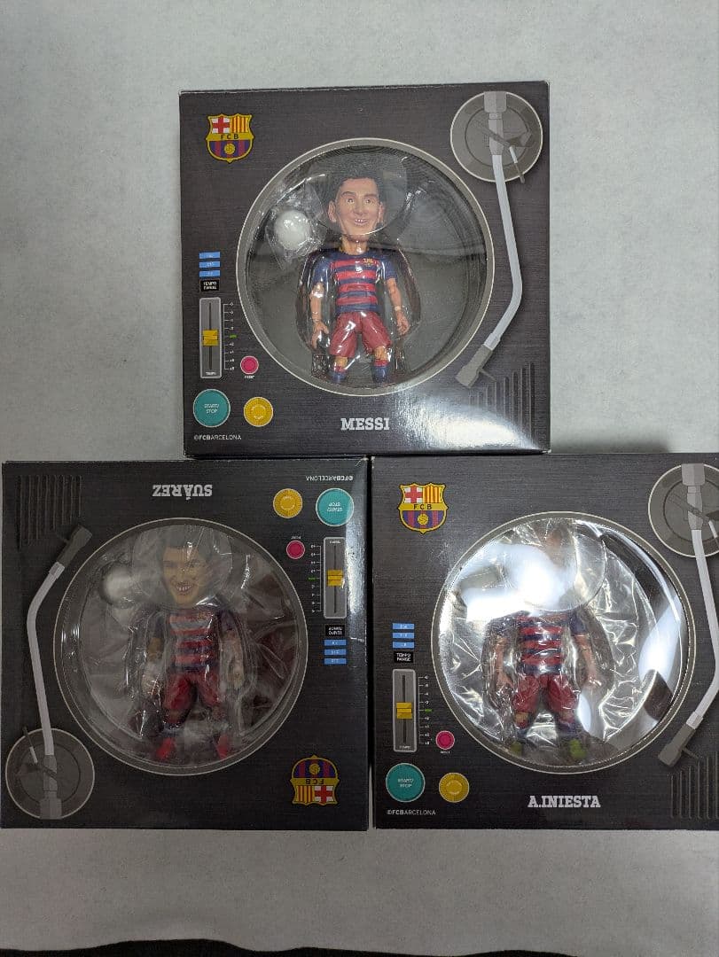 バルセロナ　フィギュア　3個セット