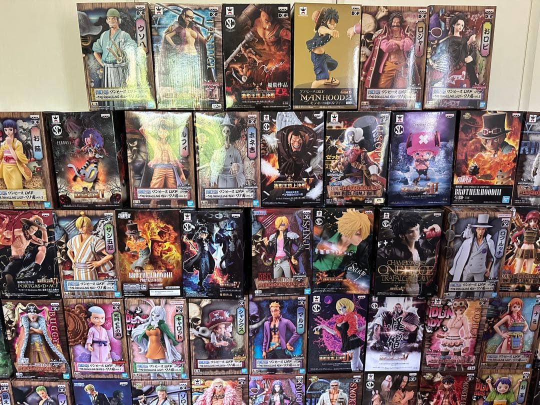 ワンピースフィギュア90体まとめ売り