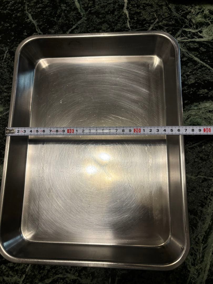 業務用　ステンレス角バット・トレイ　調理器具　6枚セットまとめ売り