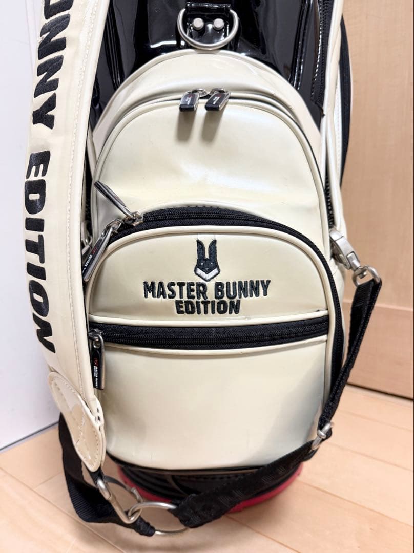 完売★マスターバニー★キャディバッグ★ゴルフ★パーリーゲイツ★ゴルフバッグ★白