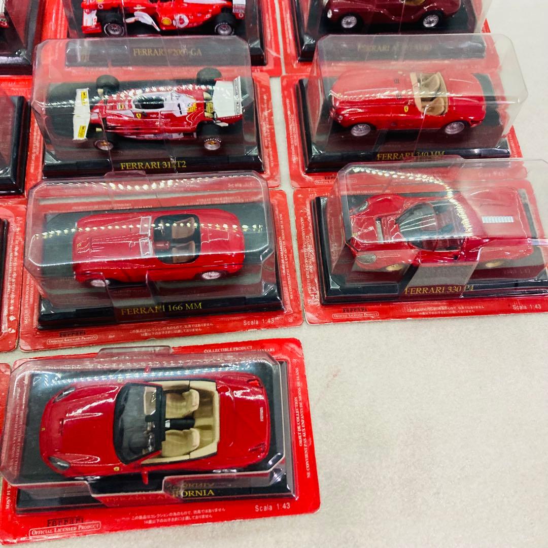 【71台大量まとめ★未開封】アシェットフェラーリコレクション　ミニカー　1/43