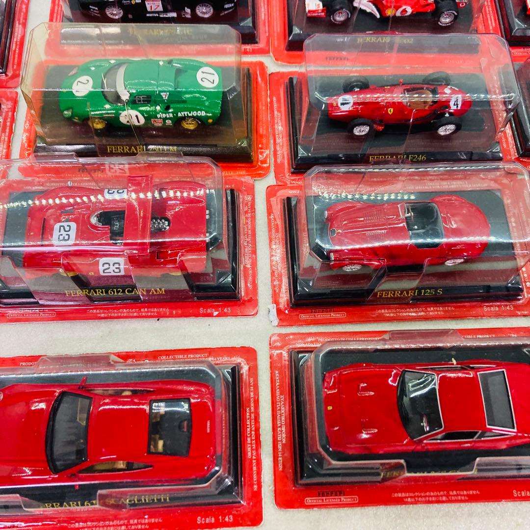 【71台大量まとめ★未開封】アシェットフェラーリコレクション　ミニカー　1/43