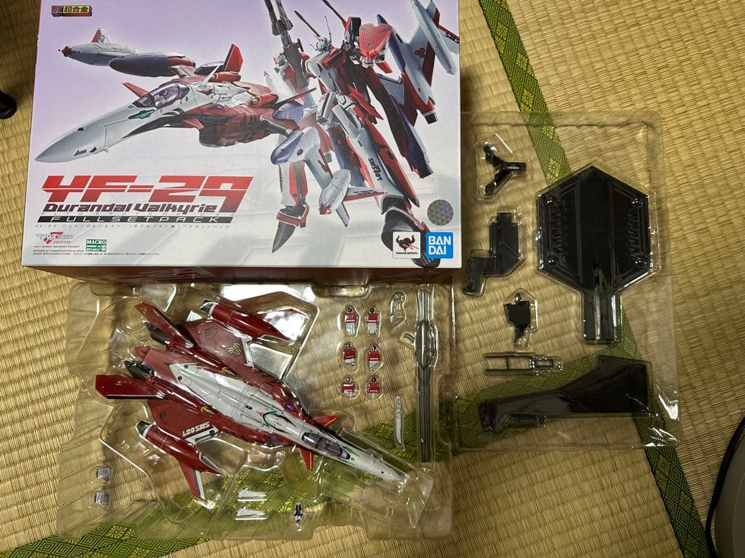 【美品】 DX超合金 YF-29デュランダルバルキリー フルセットパックセット