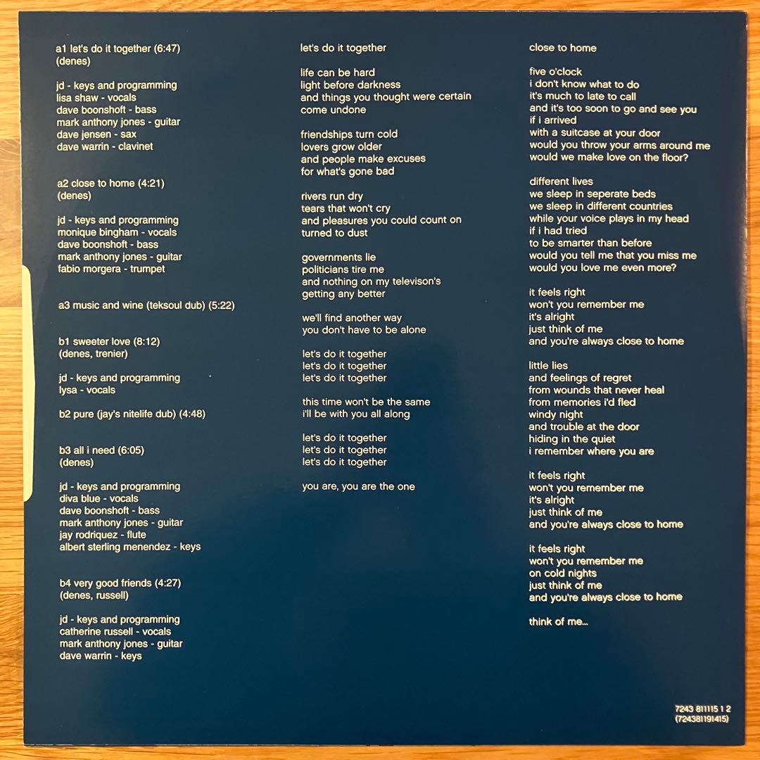 Blue Six – Beautiful Tomorrow アナログレコード