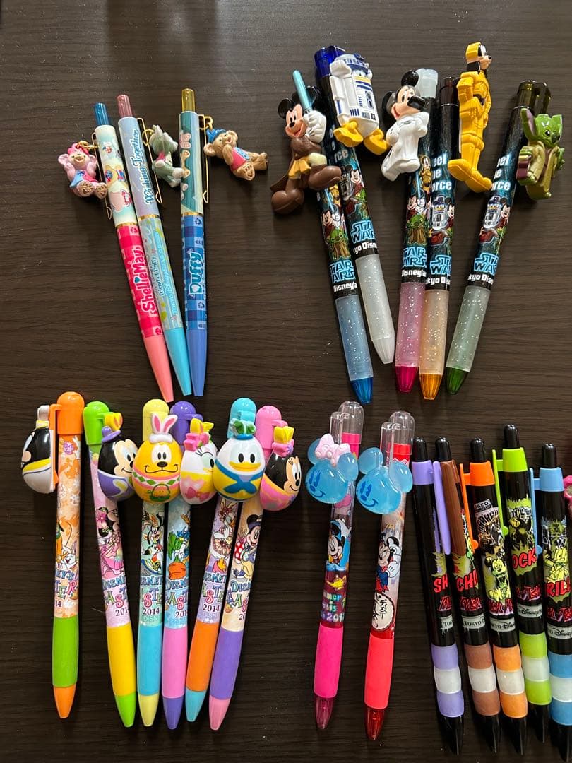 2010年代⭐︎東京ディズニーランド＆ディズニーシー⭐︎ボールペン39本まとめ売り