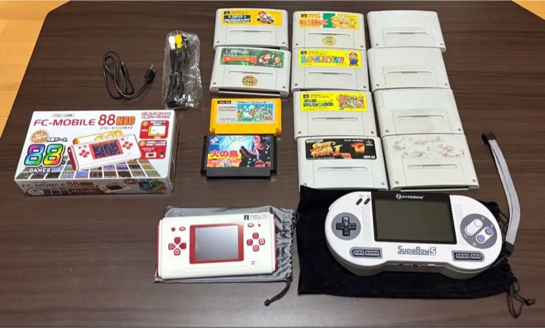 【8月末までの出品】SupaBoyS/FC-MOBILE88NEO カセット付