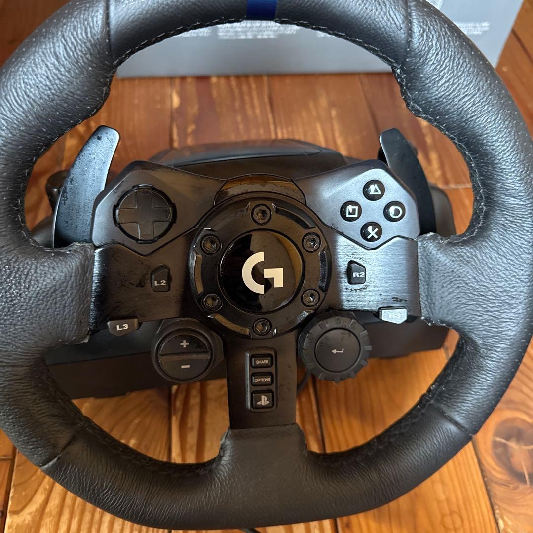 G923レーシングハンドル&ペダル ドライビングフォースシフター付き