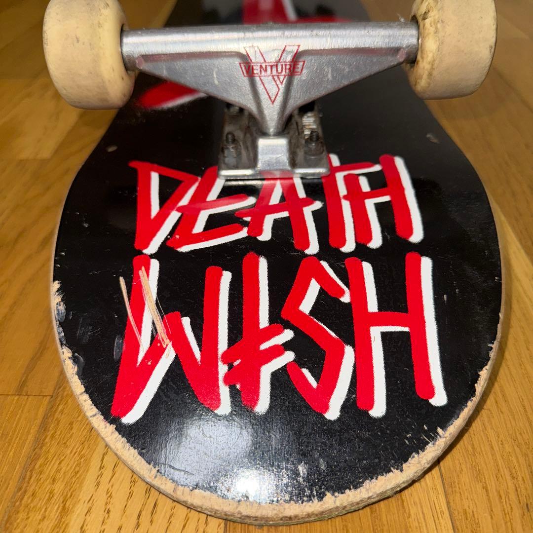 【ツール付き】Death Wish スケートボード　コンプリートセット