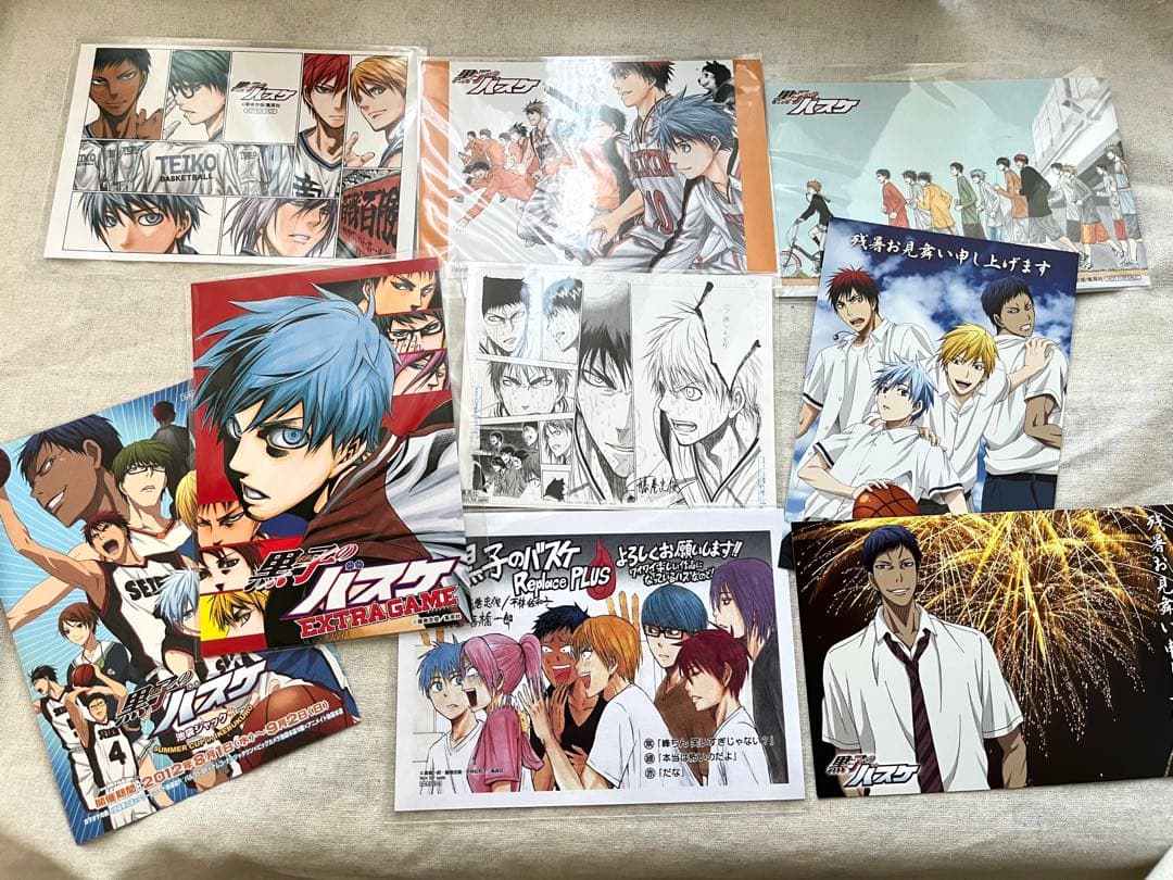 黒子のバスケ コミック・小説・限定版 +特典 複製画 他 49点 セット