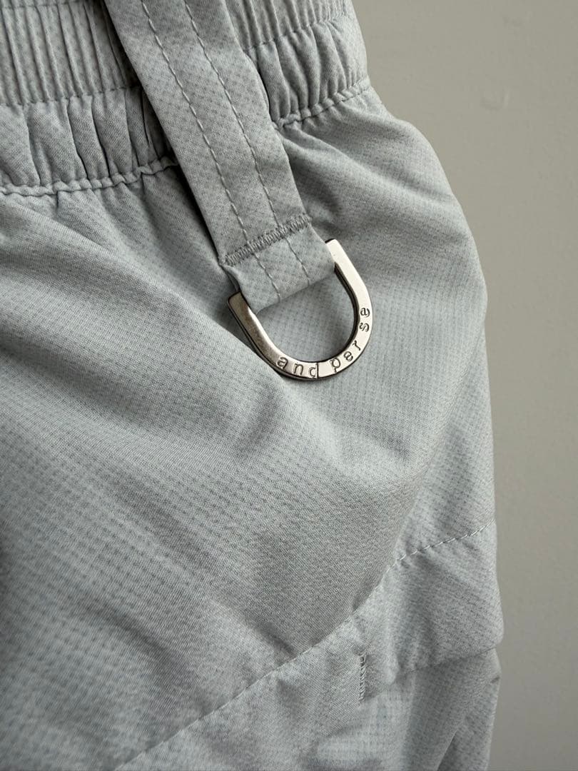 極美品❗️アンパスィ レディース レインウェア グレー 上下セット